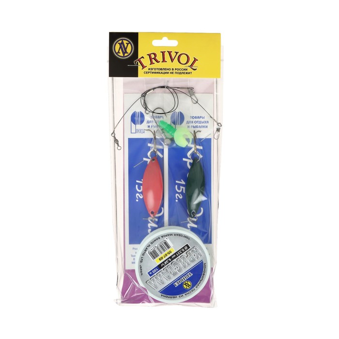 Набор рыболовный летний "Спиннингист", 6 предметов
Набор рыболовный летний "Спиннингист", 6 предметов