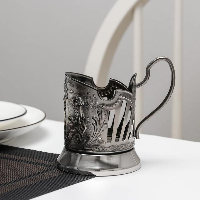 Подстаканник «Русские пляски», стакан d=6,1 см, никелированный, с чернением
Подстаканник «Русские пляски», стакан d=6,1 см, никелированный, с чернением