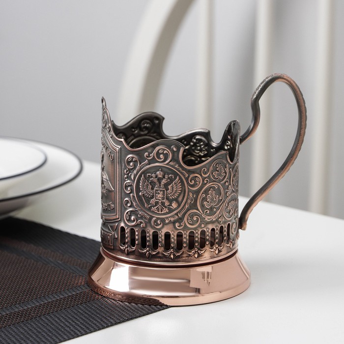 Подстаканник «Отечество. Долг. Честь», медный
Подстаканник «Отечество. Долг. Честь», медный