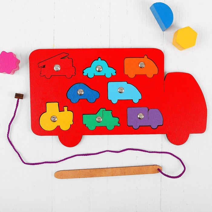 Магнитный пазл «Машины», МИКС
Магнитный пазл «Машины», МИКС