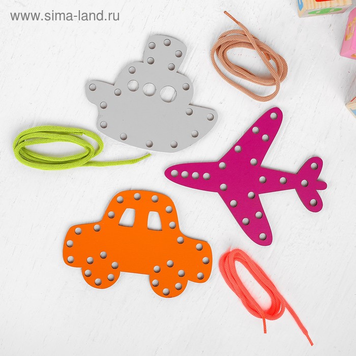 Игра-шнурочки "Транспорт"
Игра-шнурочки "Транспорт"