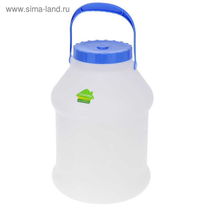 Бидон «Просперо», 8 л, цвет белый
Бидон «Просперо», 8 л, цвет белый