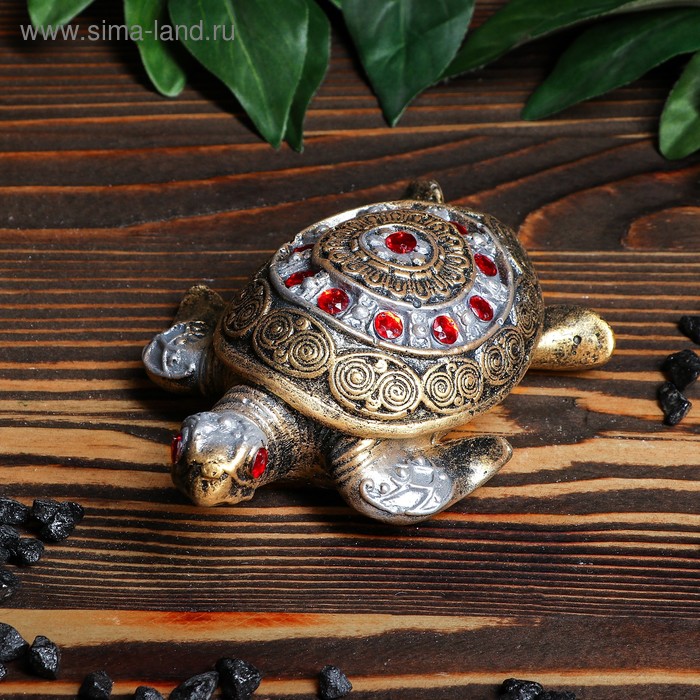 Сувенир "Черепаха" со стразами, 5 см
Сувенир "Черепаха" со стразами, 5 см