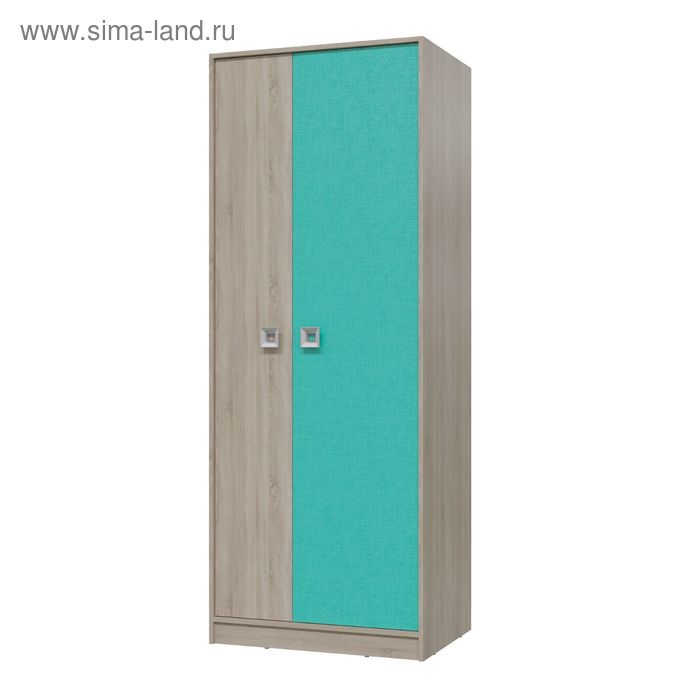 Шкаф для одежды СИТИ 800*585*2015 Дуб сонома/Аква
Шкаф для одежды СИТИ 800*585*2015 Дуб сонома/Аква