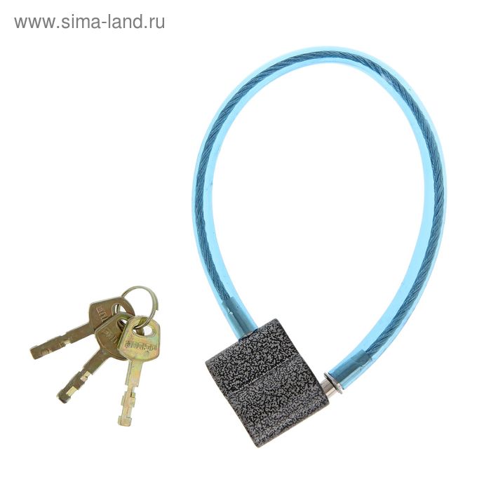 Замок навесной "АЛЛЮР" ВС2-6С, с тросом, 350 мм
Замок навесной "АЛЛЮР" ВС2-6С, с тросом, 350 мм