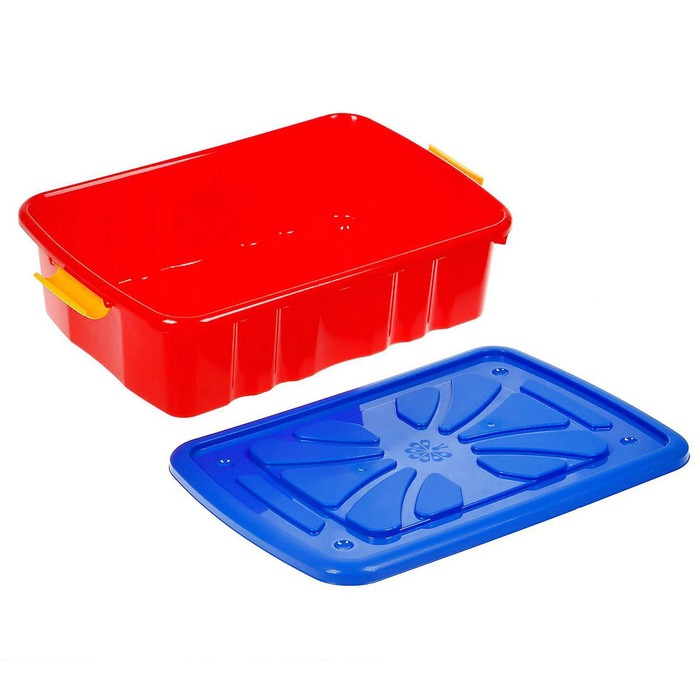 фото Ящик для игрушек, цвета микс полимербыт