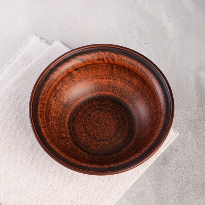 Салатник "Дымлёный", гладкий, красная глина, 0.65 л
Салатник "Дымлёный", гладкий, красная глина, 0.65 л