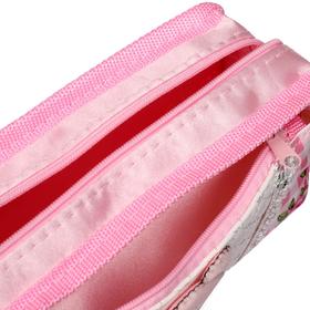 Пенал школьный, на молнии 2 отделения "Мишка", розовый
Пенал школьный, на молнии 2 отделения "Мишка", розовый