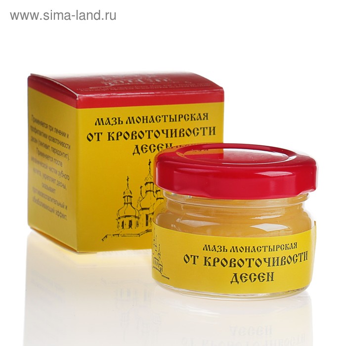 Мазь «Монастырская От кровоточивости десен», 25 мл, "Бизорюк"
Мазь «Монастырская От кровоточивости десен», 25 мл, "Бизорюк"