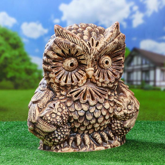 Садовый светильник "Сова-мама", 53 см, без элемента подсветки
Садовый светильник "Сова-мама", 53 см, без элемента подсветки