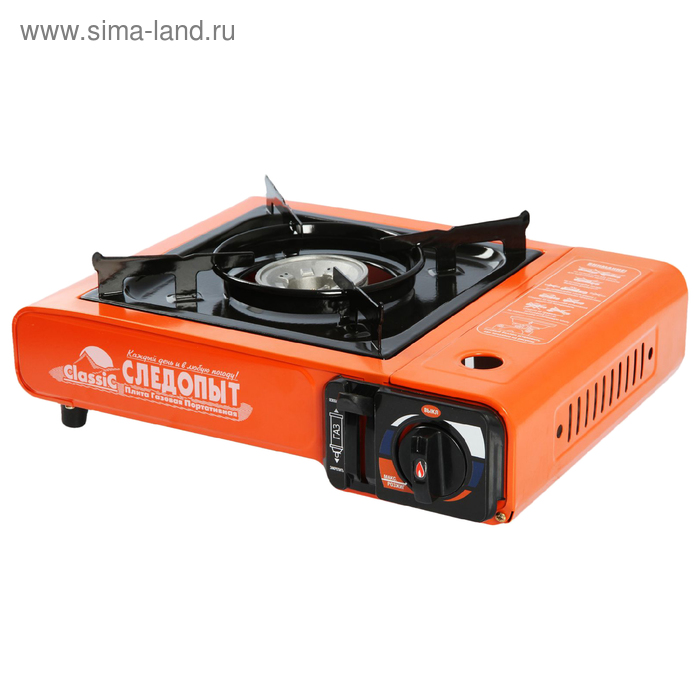 Плита настольная газовая «СЛЕДОПЫТ-Classic»
Плита настольная газовая «СЛЕДОПЫТ-Classic»