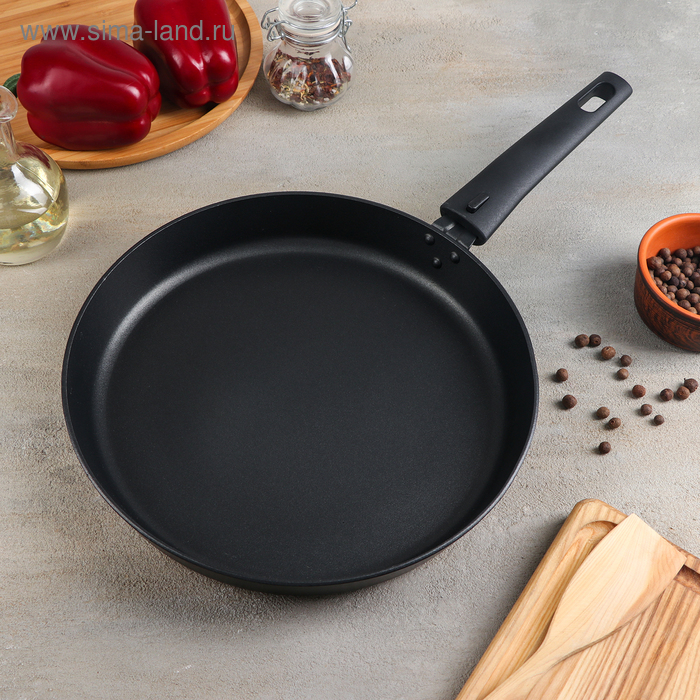 Сковорода «Дарья», d=26 см, съёмная ручка, антипригарное покрытие 
Сковорода «Дарья», d=26 см, съёмная ручка, антипригарное покрытие