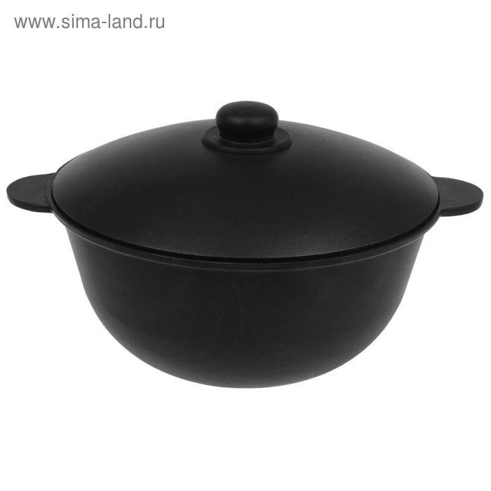 Казан, 7 л, с крышкой, антипригарное покрытие
Казан, 7 л, с крышкой, антипригарное покрытие