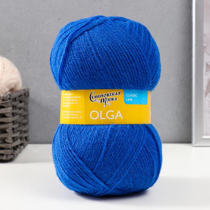 Пряжа Olga (ОльгаПШ) 50% шерсть, 50% акрил 392м/100гр (180 василек)
Пряжа Olga (ОльгаПШ) 50% шерсть, 50% акрил 392м/100гр (180 василек)
