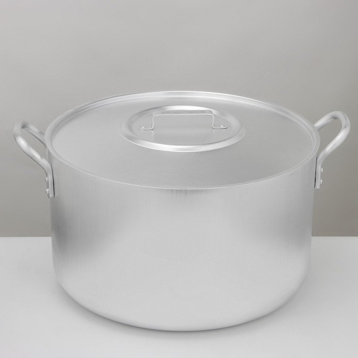 Котёл с ручками и крышкой, 40 л
Котёл с ручками и крышкой, 40 л