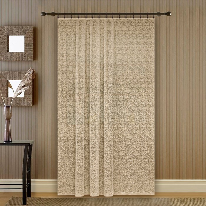 Штора 300х280 см, кофе с молоком, п/э 100%, шторная лента
Штора 300х280 см, кофе с молоком, п/э 100%, шторная лента