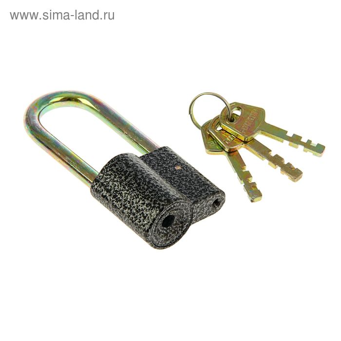 Замок навесной "АЛЛЮР" ВС2-26-01С, дужка d=8 мм, 3 ключа с двойной нарезкой, цвет антик 
Замок навесной "АЛЛЮР" ВС2-26-01С, дужка d=8 мм, 3 ключа с двойной нарезкой, цвет антик