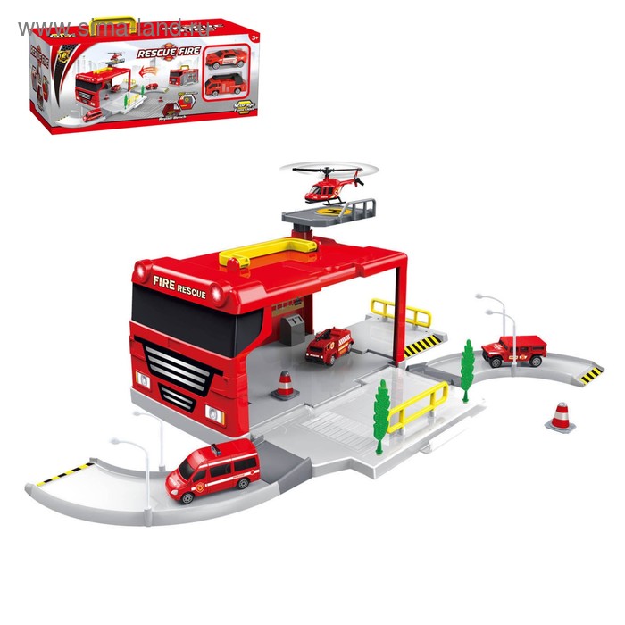 Гараж «Пожарная станция»
Гараж «Пожарная станция»