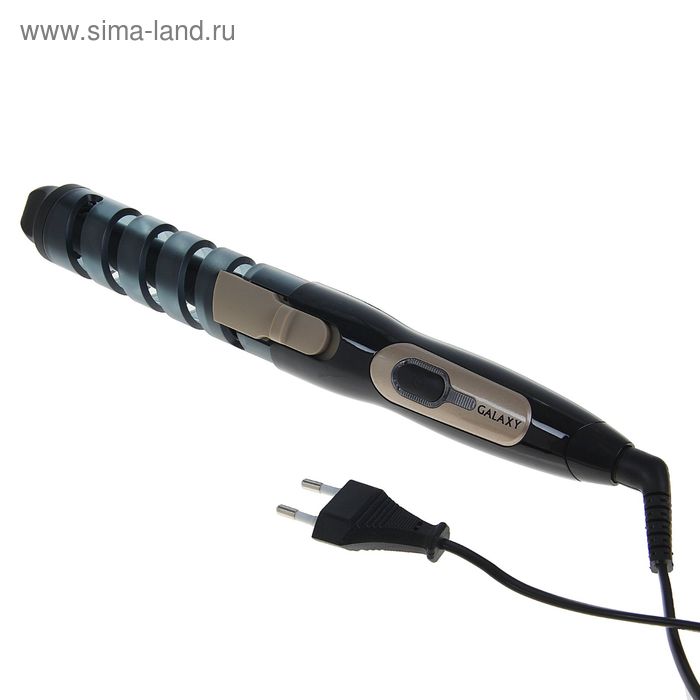 Плойка Galaxy GL 4622, 40 Вт, керамическое покрытие, d=20 мм, 180°С, чёрная
Плойка Galaxy GL 4622, 40 Вт, керамическое покрытие, d=20 мм, 180°С, чёрная