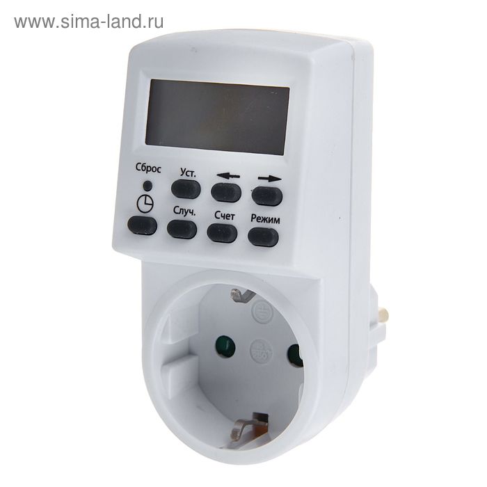 Таймер розеточный TDM ТРЭ-01, 16 А, 7 дней, шаг 1 мин, электронный
Таймер розеточный TDM ТРЭ-01, 16 А, 7 дней, шаг 1 мин, электронный