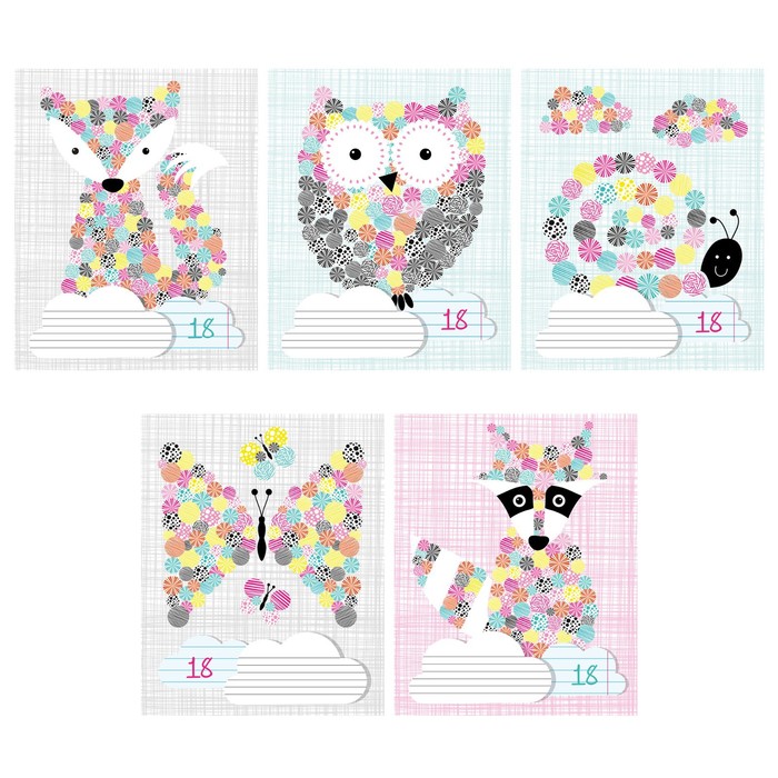 Тетрадь 18 листов в линейку "Весёлые цветы", обложка мелованный картон, ВД-лак, блок офсет, МИКС
Тетрадь 18 листов в линейку "Весёлые цветы", обложка мелованный картон, ВД-лак, блок офсет, МИКС