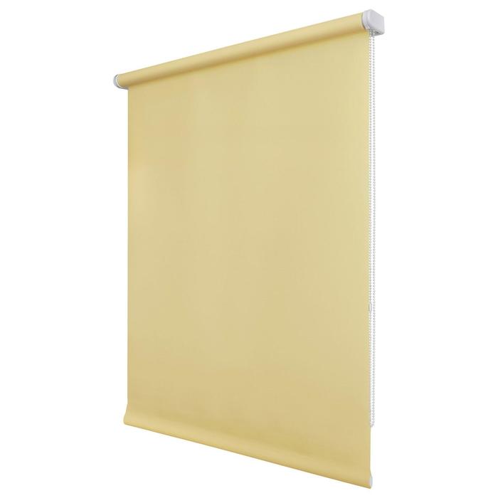 фото Штора рулонная 100 х175 см «плайн», цвет бежевый уют