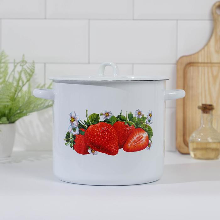 Кастрюля «Клубника садовая», 5,5 л
Кастрюля «Клубника садовая», 5,5 л