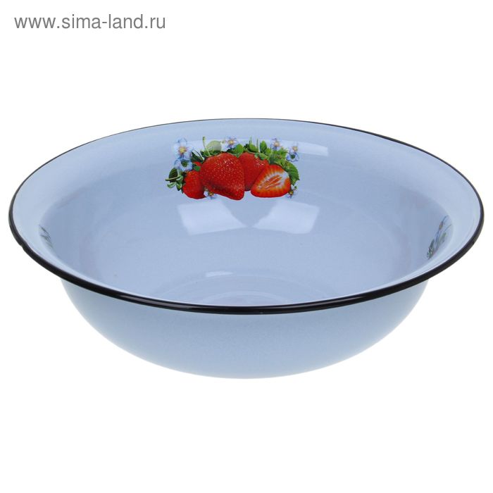 Таз «Клубника садовая», 12 л, цвет серо-голубой
Таз «Клубника садовая», 12 л, цвет серо-голубой