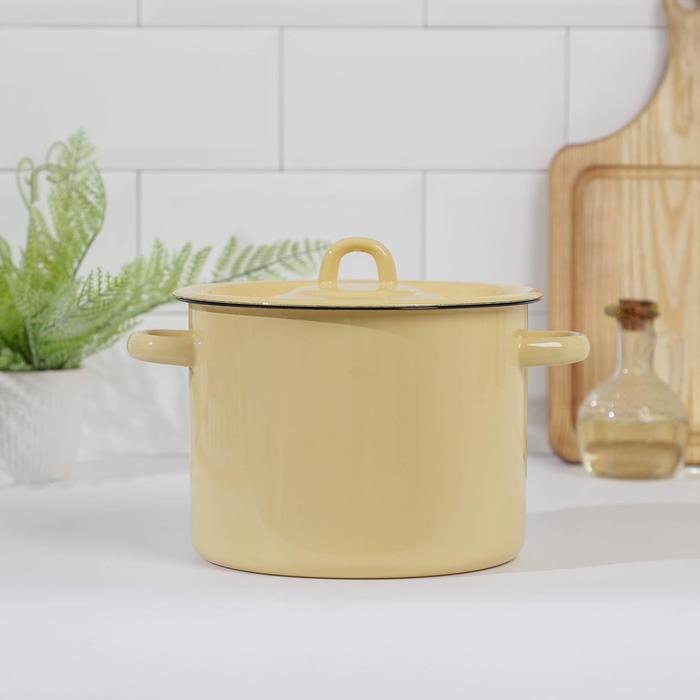 Кастрюля цилиндрическая, 3,5 л, без декора
Кастрюля цилиндрическая, 3,5 л, без декора