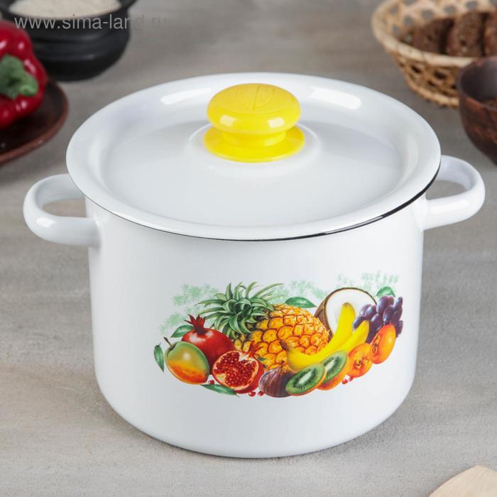 Кастрюля, 3,5 л, рисунок МИКС, цвет белый
Кастрюля, 3,5 л, рисунок МИКС, цвет белый