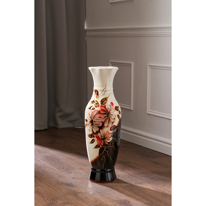 Ваза керамическая "Илона", напольная, цветы, 63 см, авторская работа
Ваза керамическая "Илона", напольная, цветы, 63 см, авторская работа