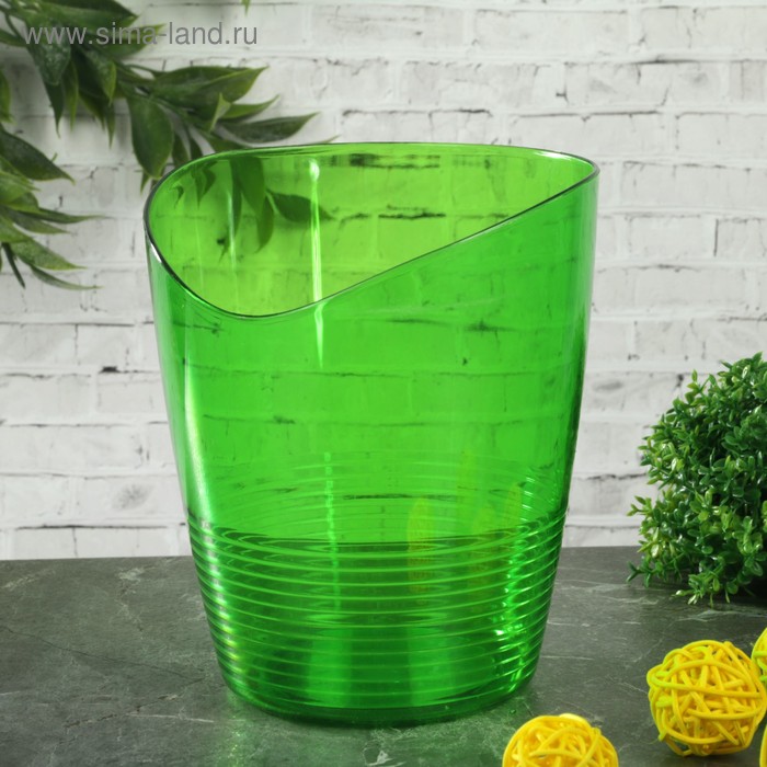 Кашпо для орхидей Mia, 800 мл, цвет зелёный
Кашпо для орхидей Mia, 800 мл, цвет зелёный