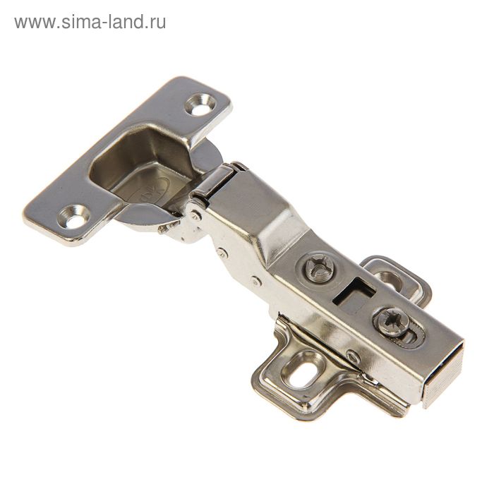 Петля мебельная полувкладная 211Б, с доводчиком, без винтов
Петля мебельная полувкладная 211Б, с доводчиком, без винтов