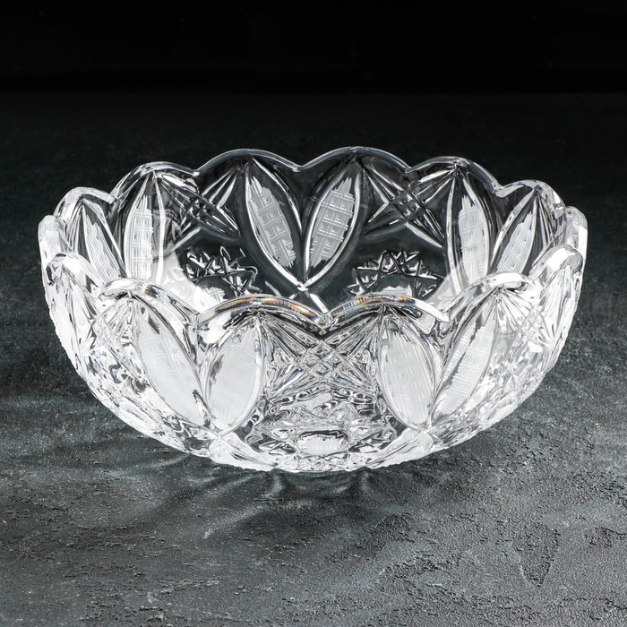 Салатник хрустальный, 24×10 см
Салатник хрустальный, 24×10 см