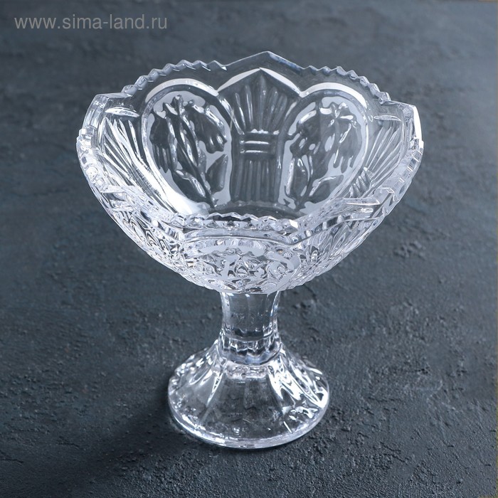 Ваза на ножке хрустальная, 400 мл
Ваза на ножке хрустальная, 400 мл