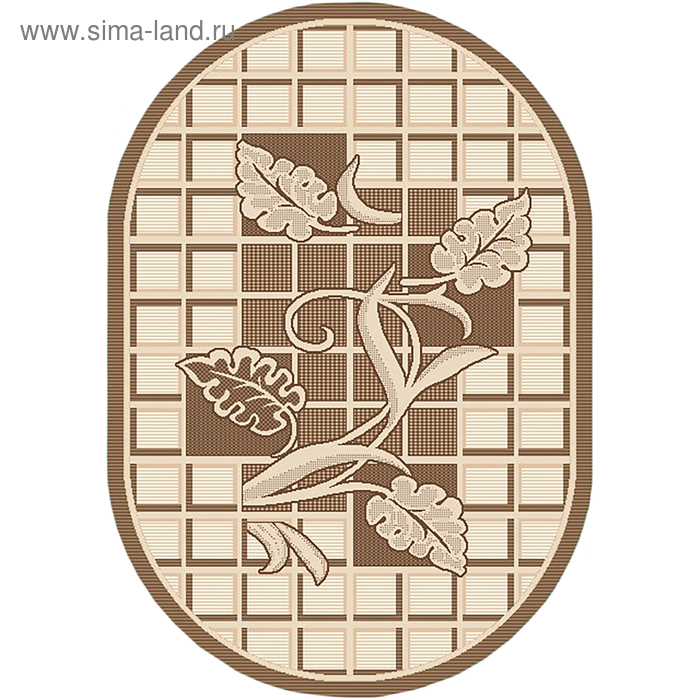 Ковер Эко овальный 80*150 см, 7915/01, ПП 100%, джут
Ковер Эко овальный 80*150 см, 7915/01, ПП 100%, джут