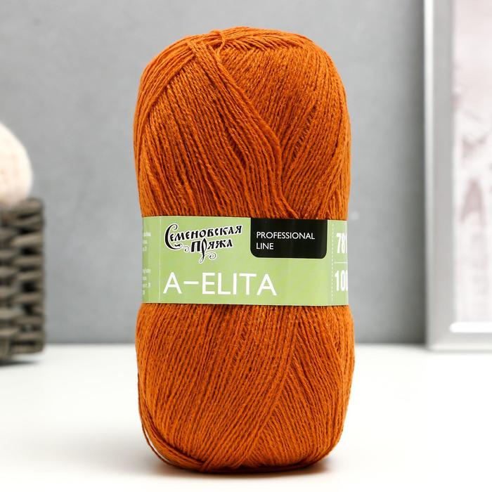 Пряжа A-elita (Аэлита) 50% шерсть, 50% акрил 781м/100гр (221 св.зол)
Пряжа A-elita (Аэлита) 50% шерсть, 50% акрил 781м/100гр (221 св.зол)