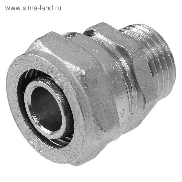 Муфта AQuapex, обжимная, 20 мм х 1/2" наружная резьба
Муфта AQuapex, обжимная, 20 мм х 1/2" наружная резьба