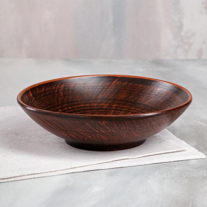 Тарелка "Гладкая", глубокая, красная глина, 0.7 л
Тарелка "Гладкая", глубокая, красная глина, 0.7 л