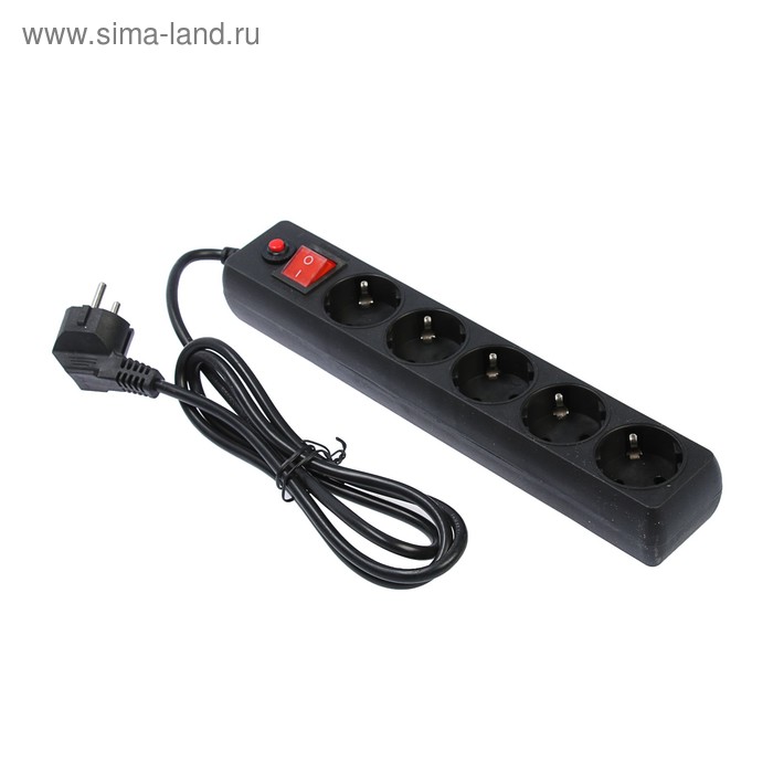 Сетевой фильтр "Гарнизон", 5 розеток, 1.4 м, 10 А, 2200 Вт, черный
Сетевой фильтр "Гарнизон", 5 розеток, 1.4 м, 10 А, 2200 Вт, черный