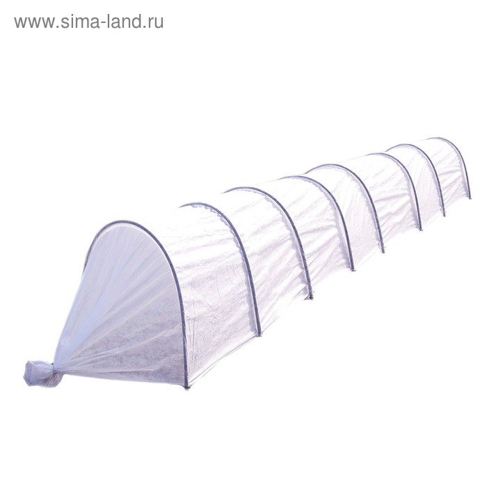 Парник прошитый, длина 7 м, 8 дуг из металла, дуга L = 3 м, d = 10 мм, спанбонд 60 г/м², «Весна»
Парник прошитый, длина 7 м, 8 дуг из металла, дуга L = 3 м, d = 10 мм, спанбонд 60 г/м², «Весна»