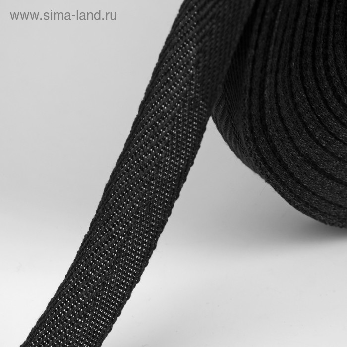 Лента киперная, 20 мм, 50 ± 1 м, цвет чёрный
Лента киперная, 20 мм, 50 ± 1 м, цвет чёрный