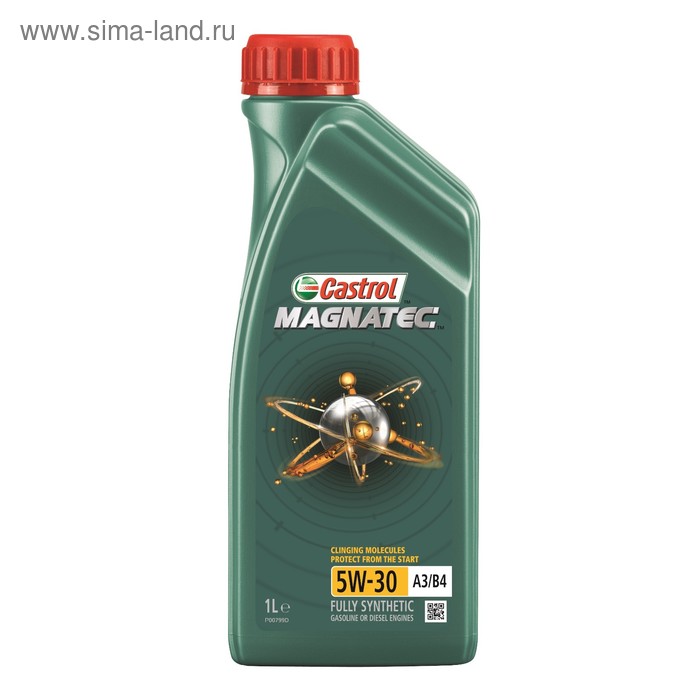 Масло моторное Castrol Magnatec 5W-30 A3/B4, 1 л синтетика
Масло моторное Castrol Magnatec 5W-30 A3/B4, 1 л синтетика