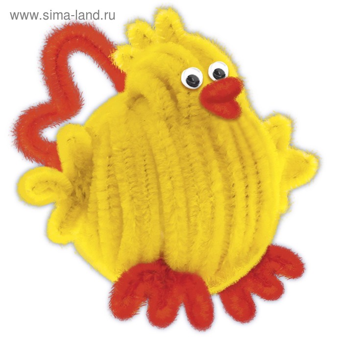 Игрушка из меховых палочек «Пушистик Чук»
Игрушка из меховых палочек «Пушистик Чук»