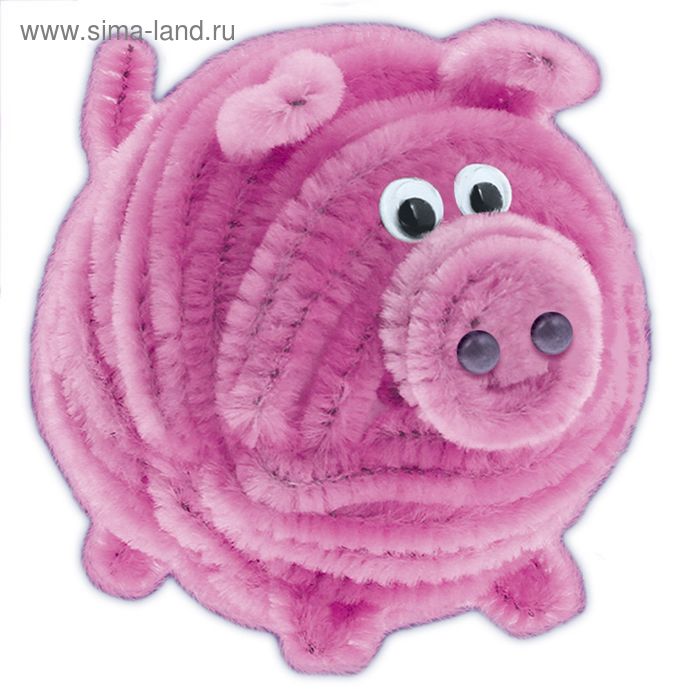 Игрушка из меховых палочек "Пушистик Пигги"
Игрушка из меховых палочек "Пушистик Пигги"