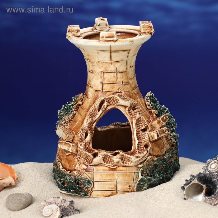 Декорация для аквариума "Одна башня", 10 х 12 х 12 см, микс
Декорация для аквариума "Одна башня", 10 х 12 х 12 см, микс