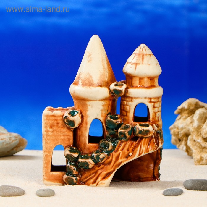 Декорация для аквариума "Замок и башни", 8 х 13 х 16 см, микс
Декорация для аквариума "Замок и башни", 8 х 13 х 16 см, микс