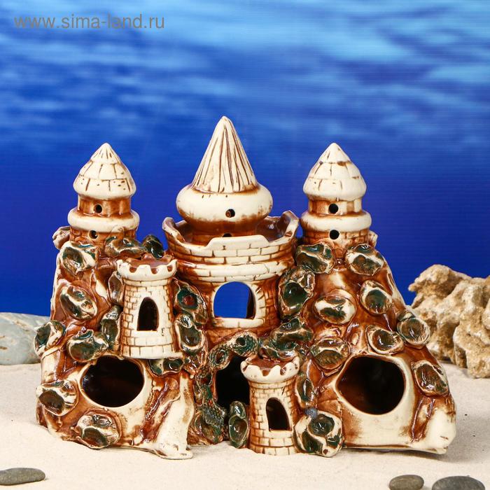 Декорация для аквариума "Тройной замок", 15 х 29 х 23 см
Декорация для аквариума "Тройной замок", 15 х 29 х 23 см