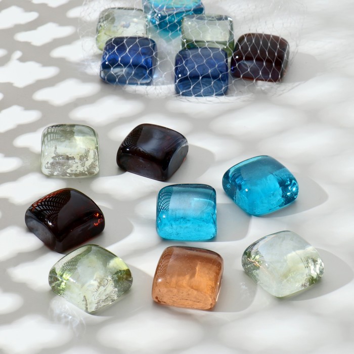 Декор стекло (250 гр) 2,3х2,3см льдинки, микс
Декор стекло (250 гр) 2,3х2,3см льдинки, микс