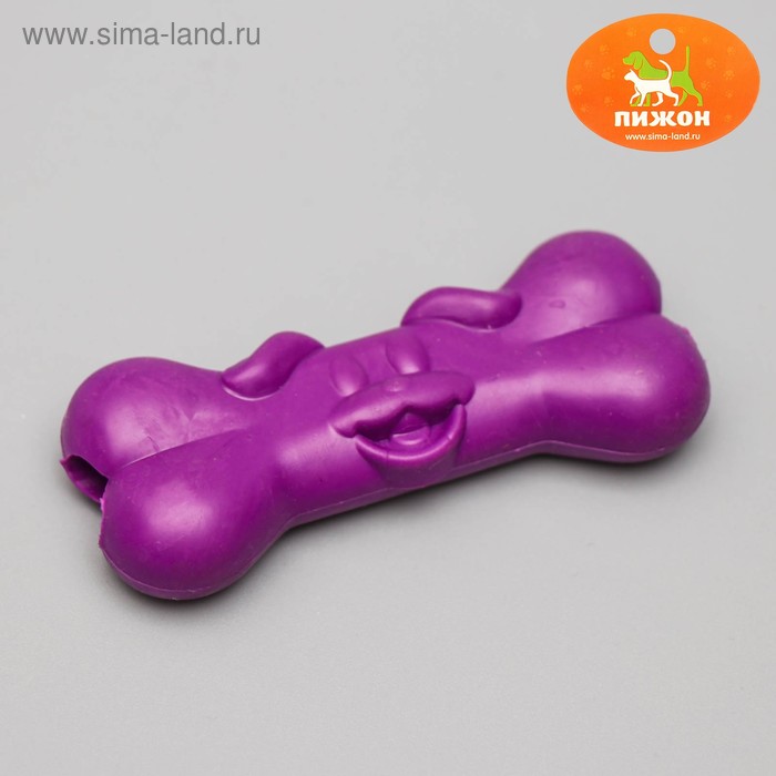 Игрушка жевательная "Кость с улыбкой", TPR, 9 см, микс цветов
Игрушка жевательная "Кость с улыбкой", TPR, 9 см, микс цветов